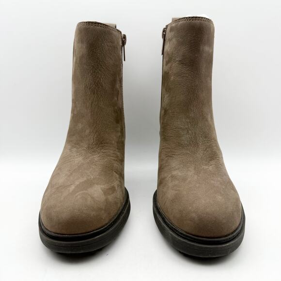 Vionic Womens Truckee Heeled Ankle Booties US 5 M EU 35 Brown Leather NWOB - Picture 7 of 12